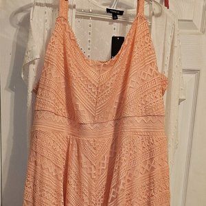 Pink dress from Torrid